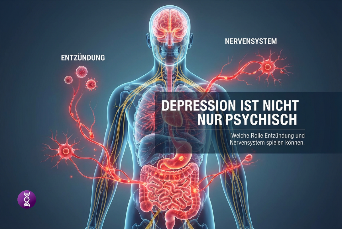 Depression ist nicht nur psychisch: Welche Rolle Entzündung und Nervensystem spielen können
