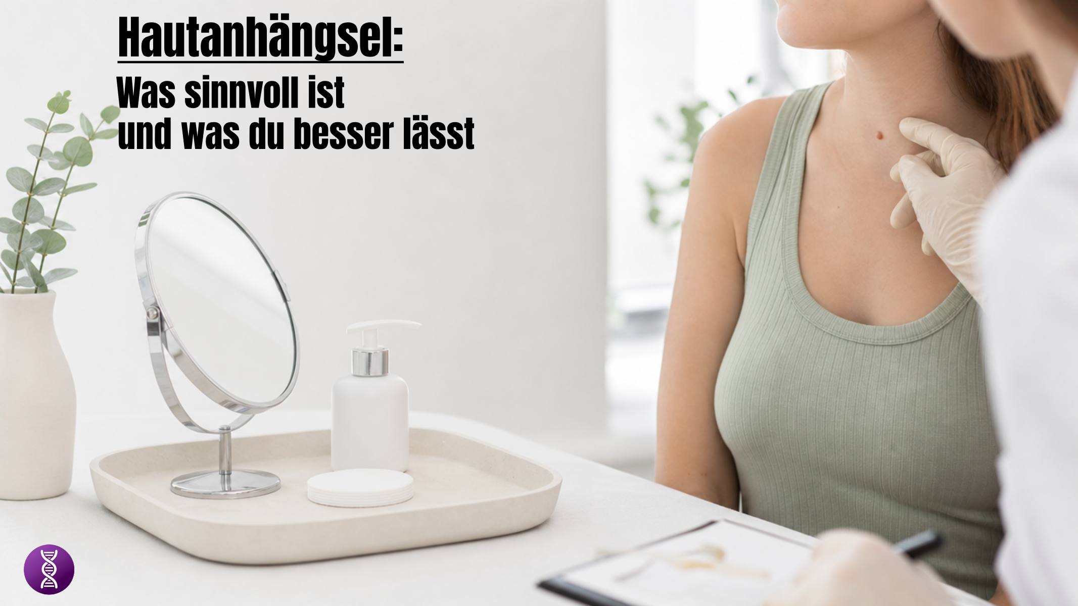 Hautanhängsel entfernen: Was hilft – und was riskant ist