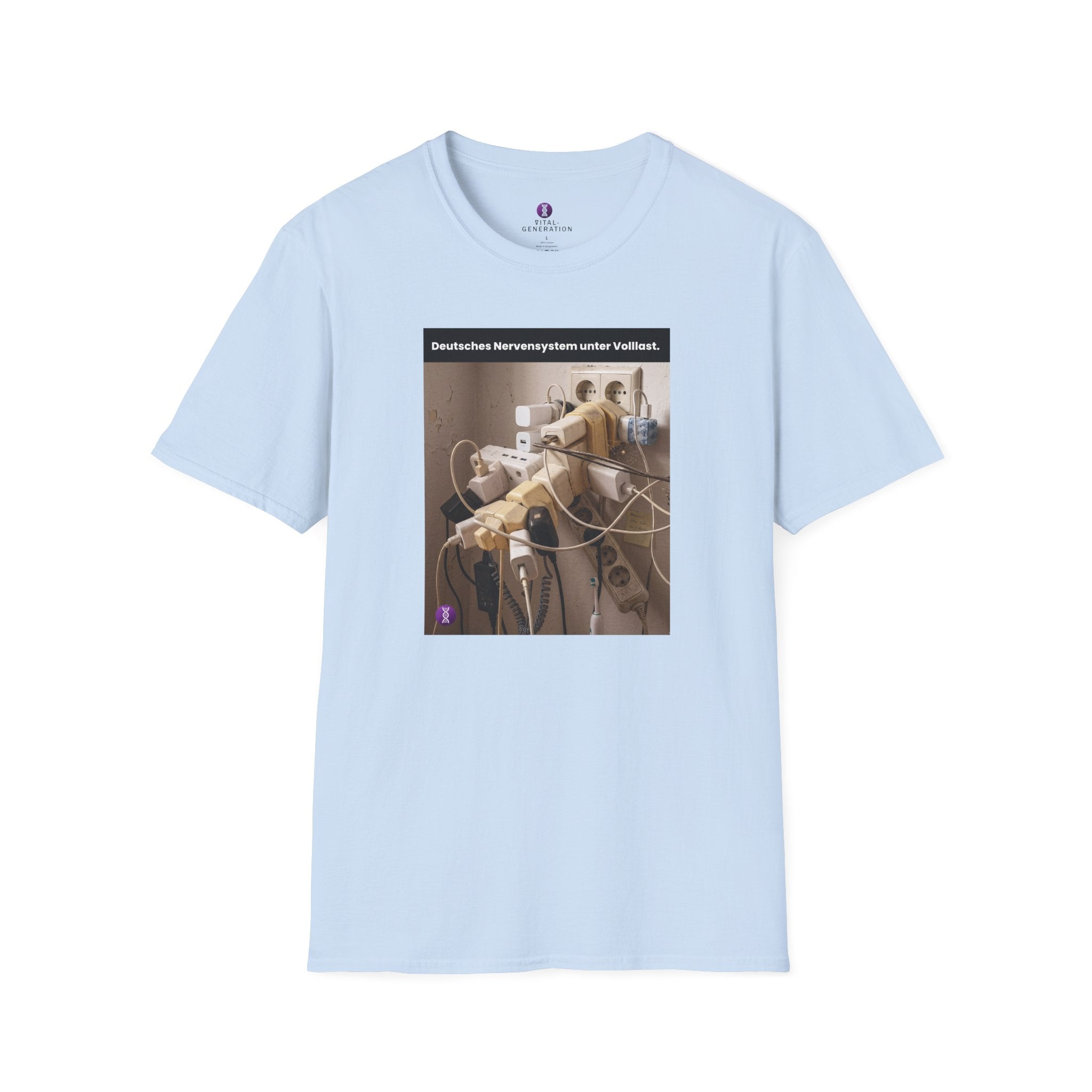 Deutsches Nervensystem unter Volllast – Das T-Shirt