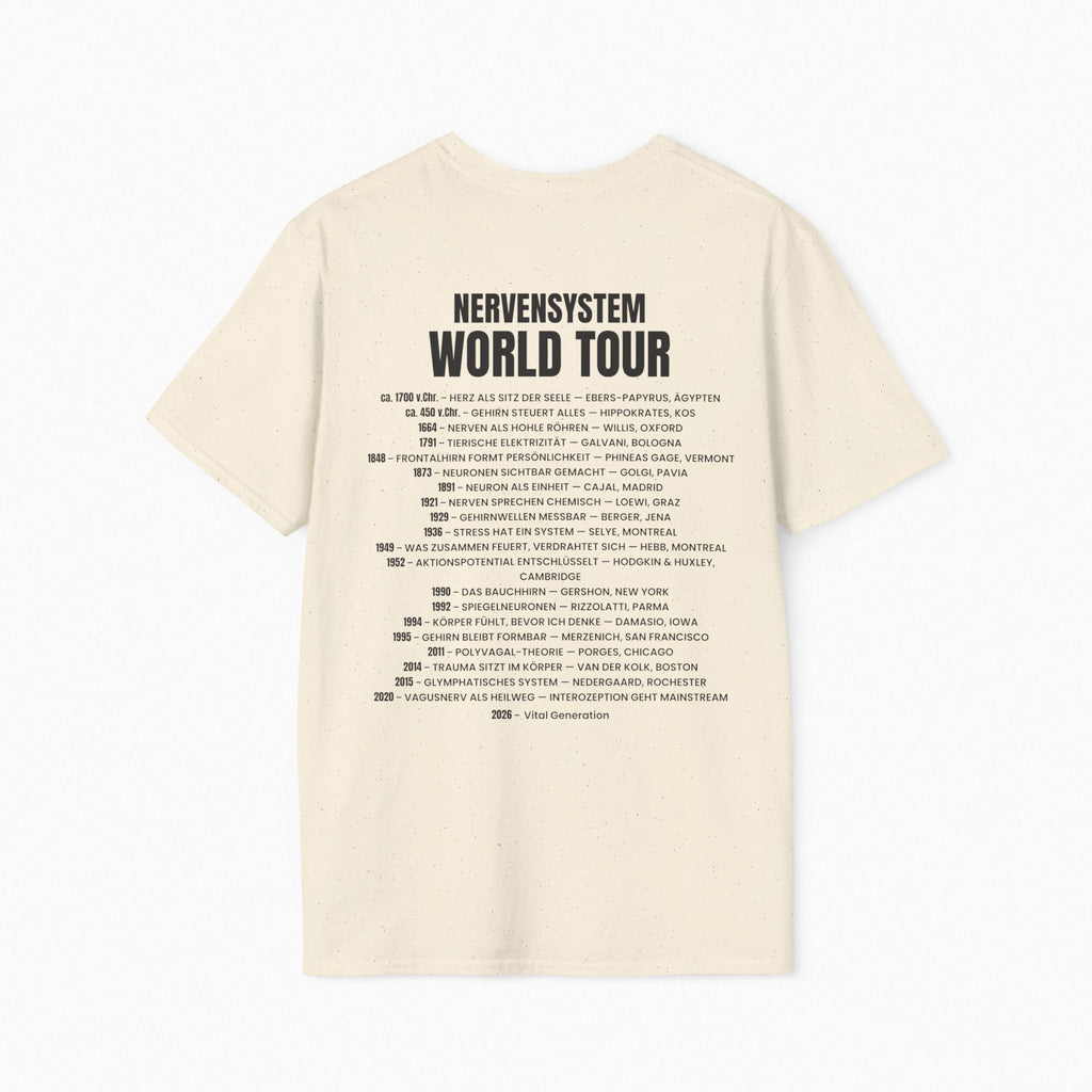 T-Shirt „Nervensystem Worldtour“