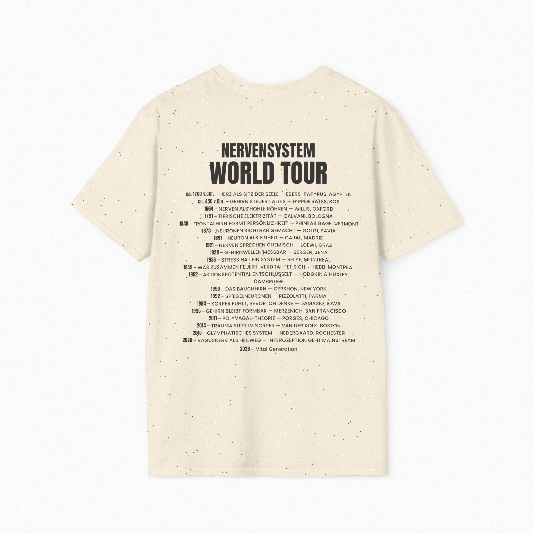 T-Shirt „Nervensystem Worldtour“