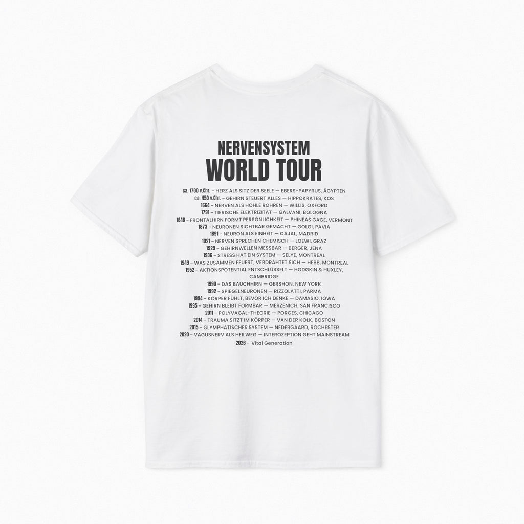 T-Shirt „Nervensystem Worldtour“