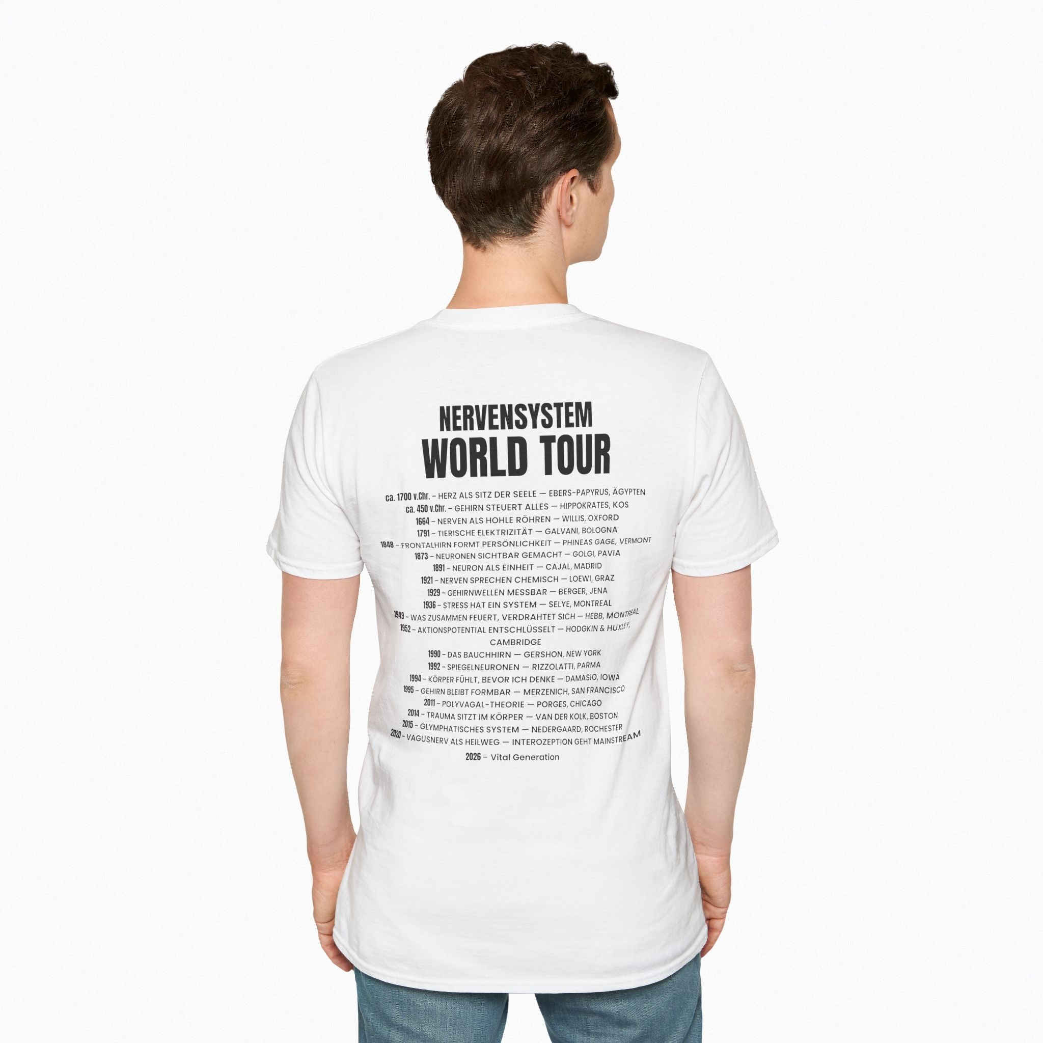 T-Shirt „Nervensystem Worldtour“