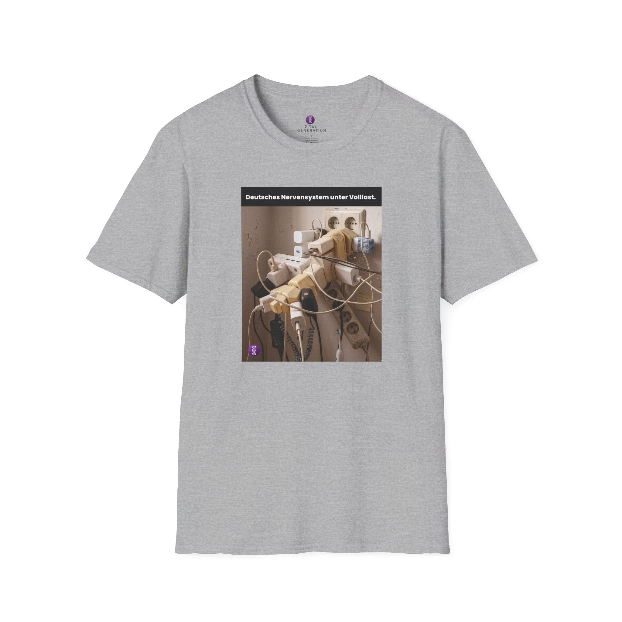 Deutsches Nervensystem unter Volllast – Das T-Shirt