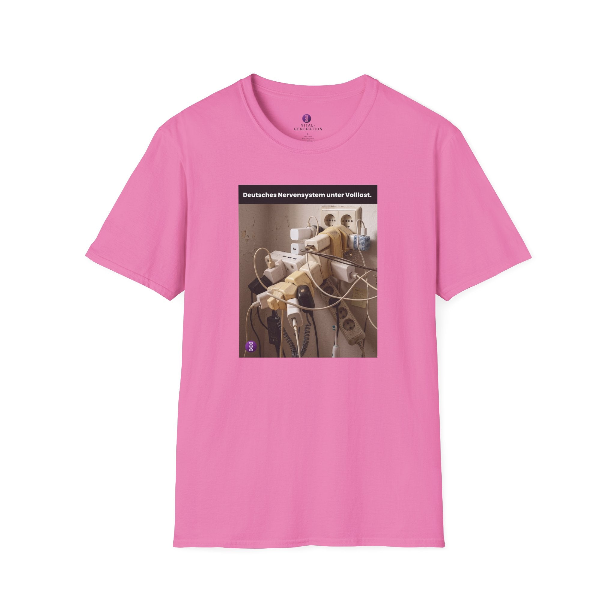 Deutsches Nervensystem unter Volllast – Das T-Shirt