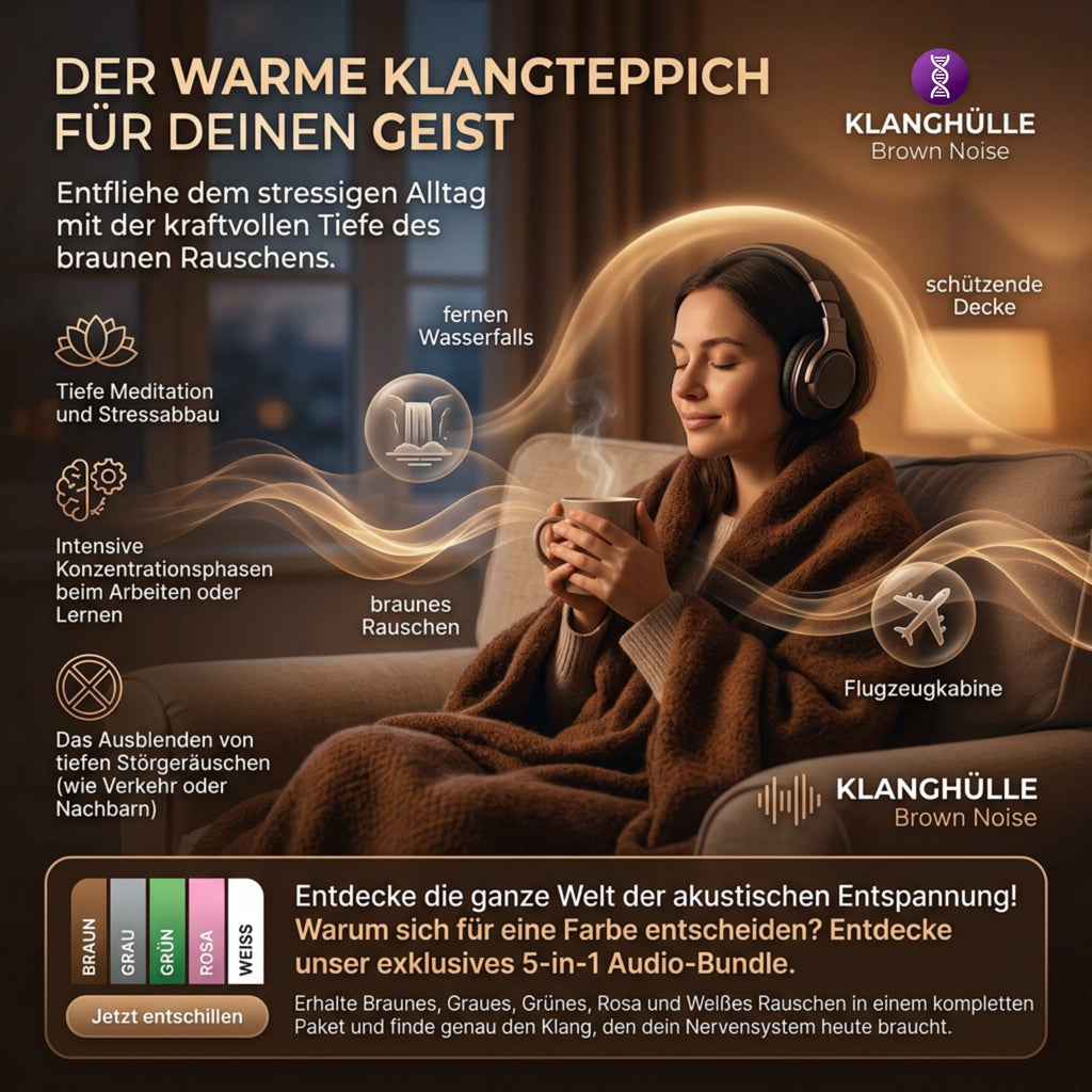 Brown Noise: Deep Relaxation & Ultimate Focus