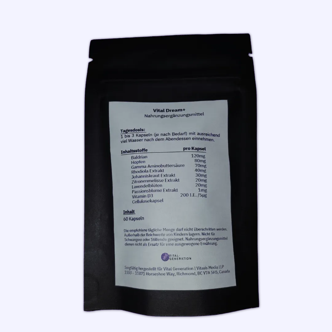 VitalDream+ | The Nighttime Foundation for Your Nervous System