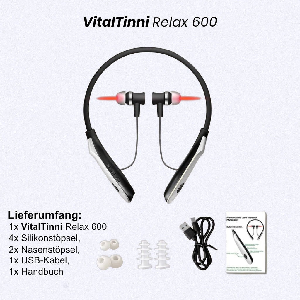 VitalTinni Relax 600: Light Energy Against Tinnitus | Vital Generation