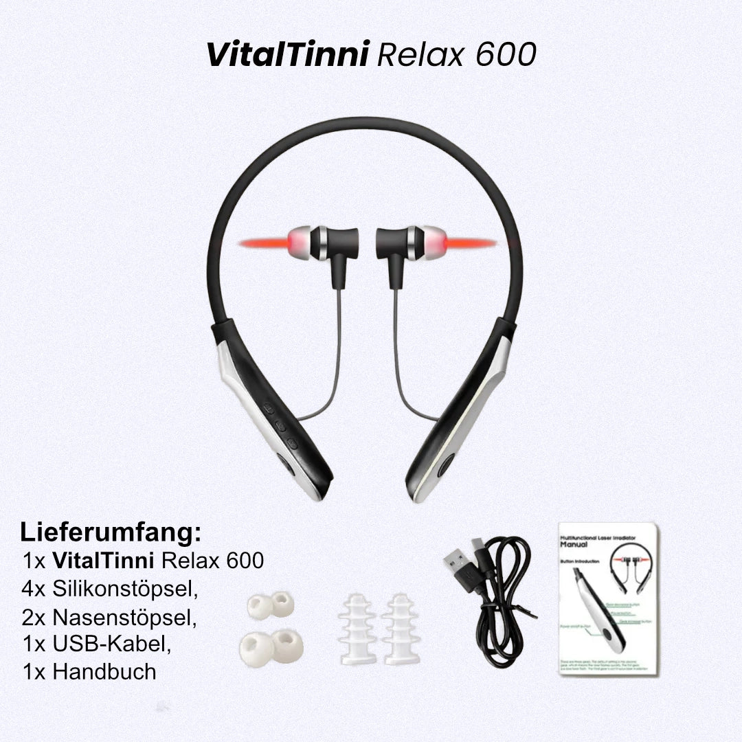 VitalTinni Relax 600: Light Energy Against Tinnitus | Vital Generation