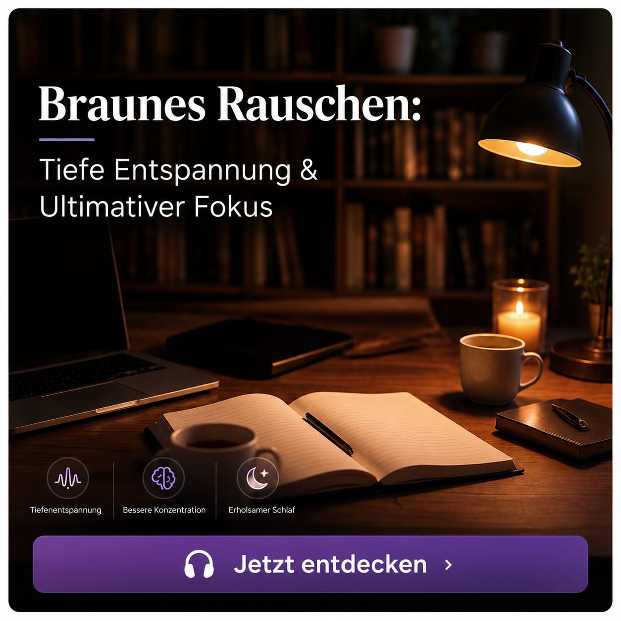 Brown Noise: Deep Relaxation & Ultimate Focus