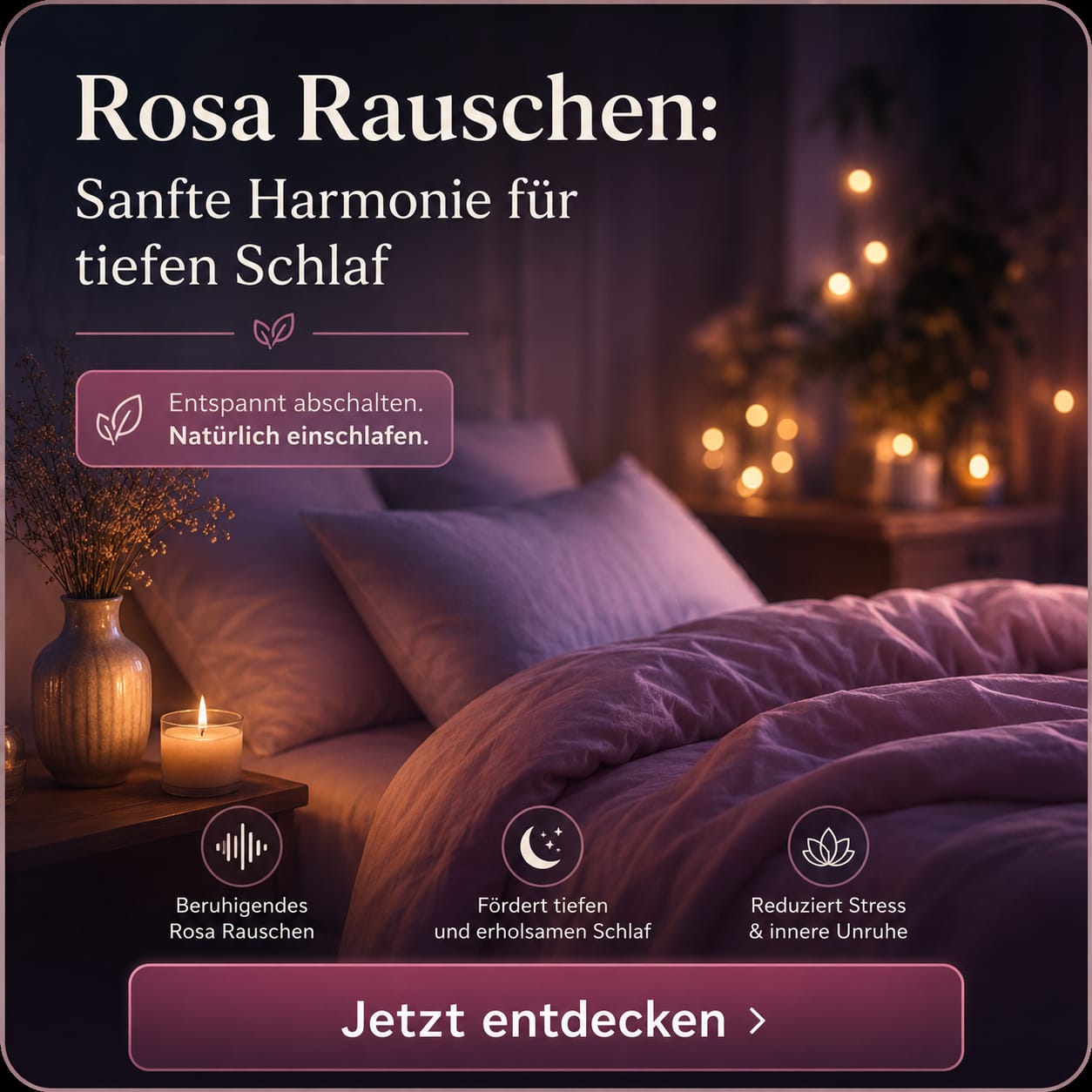 Pink Noise: Natural Harmony for Deep Sleep