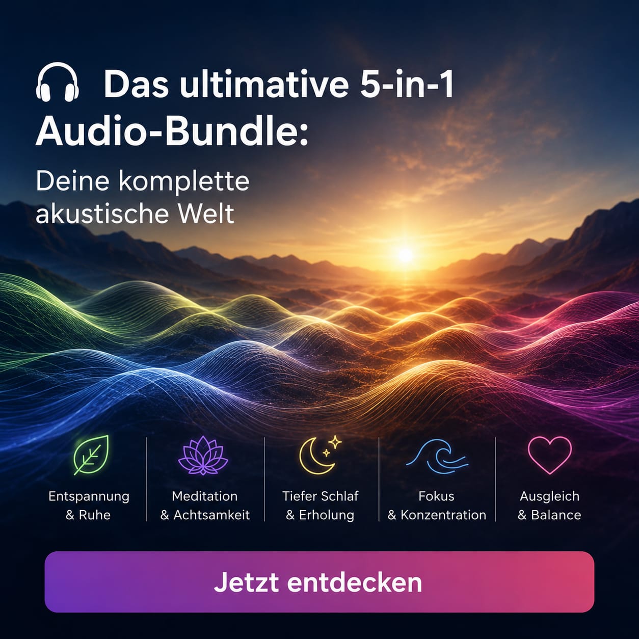 🎧 The Ultimate 5-in-1 Audio Bundle: Your Complete Acoustic Oasis