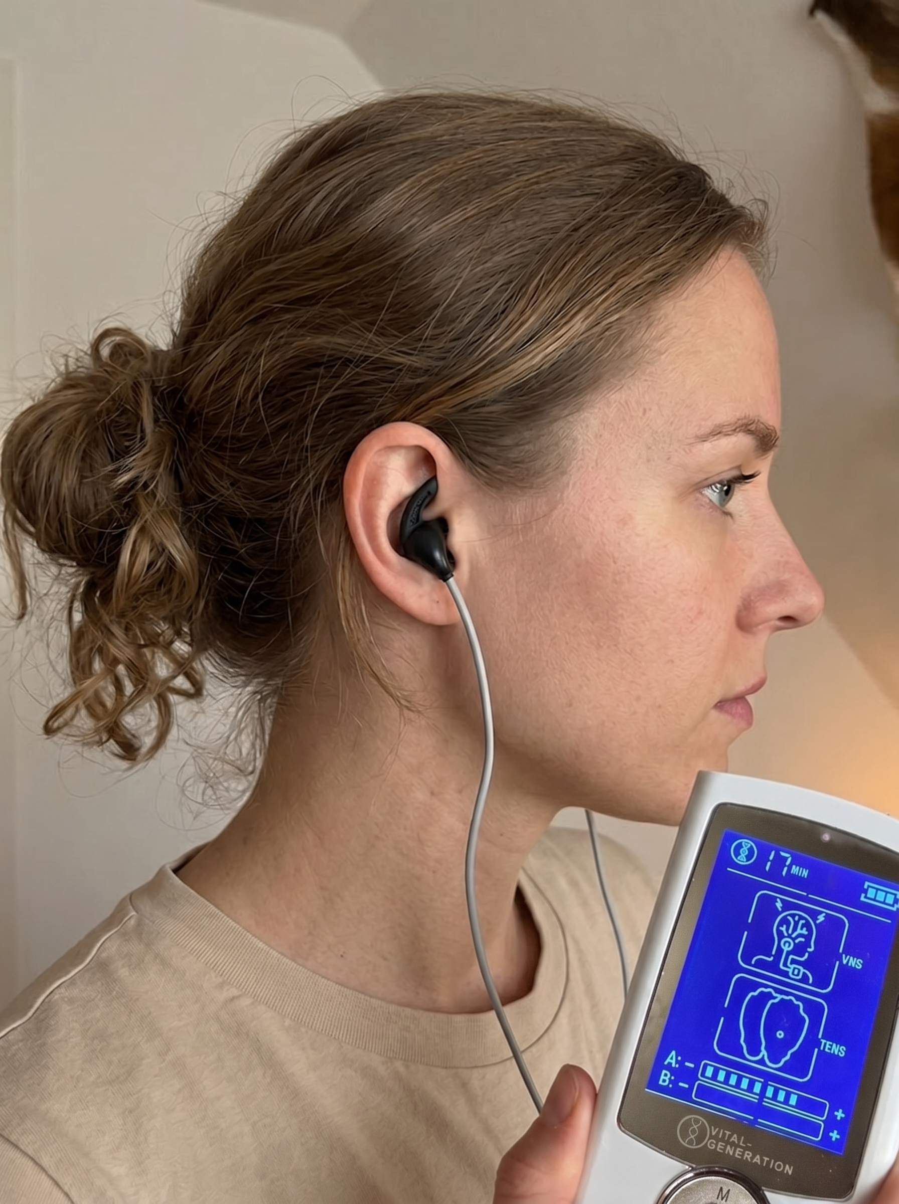 VitalSoft Elektrode | Sanfte Ohrelektrode